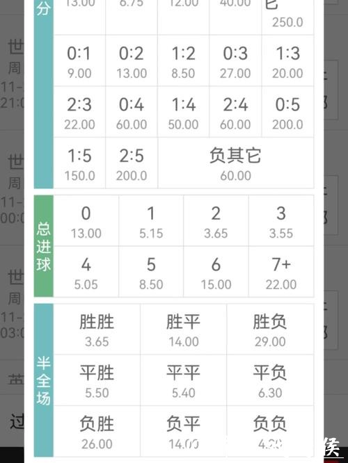 世界杯投注：新手教程教你入门赔率分析